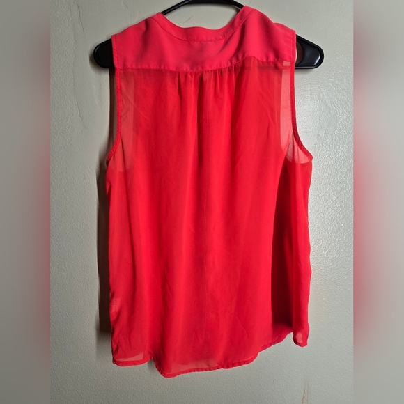 American Eagle Outfitters Pink Sleeveless Tank Top - Picture 3 of 4